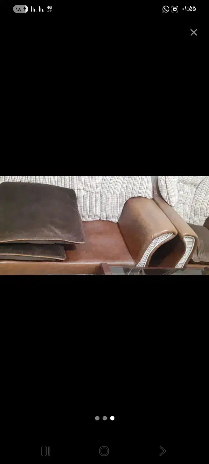 مبل هفت نفره قهوه ای|مبلمان خانگی و میز عسلی|مشهد, امیریه|دیوار