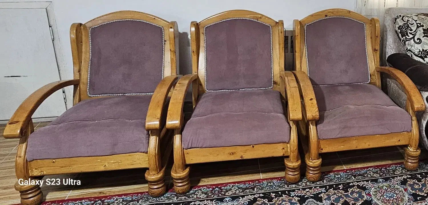 دو دست مبلمان کارکرده|مبلمان خانگی و میز عسلی|کلاچای, |دیوار