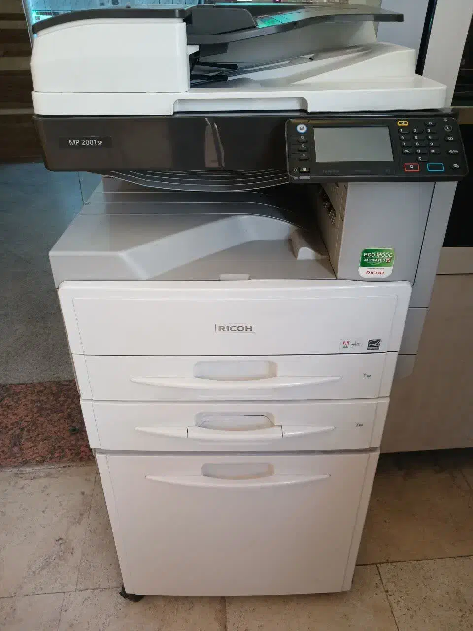 دستگاه کپی ریکوmp 2001sp|پرینتر، اسکنر، کپی، فکس|شهریار, شهرک وائین|دیوار