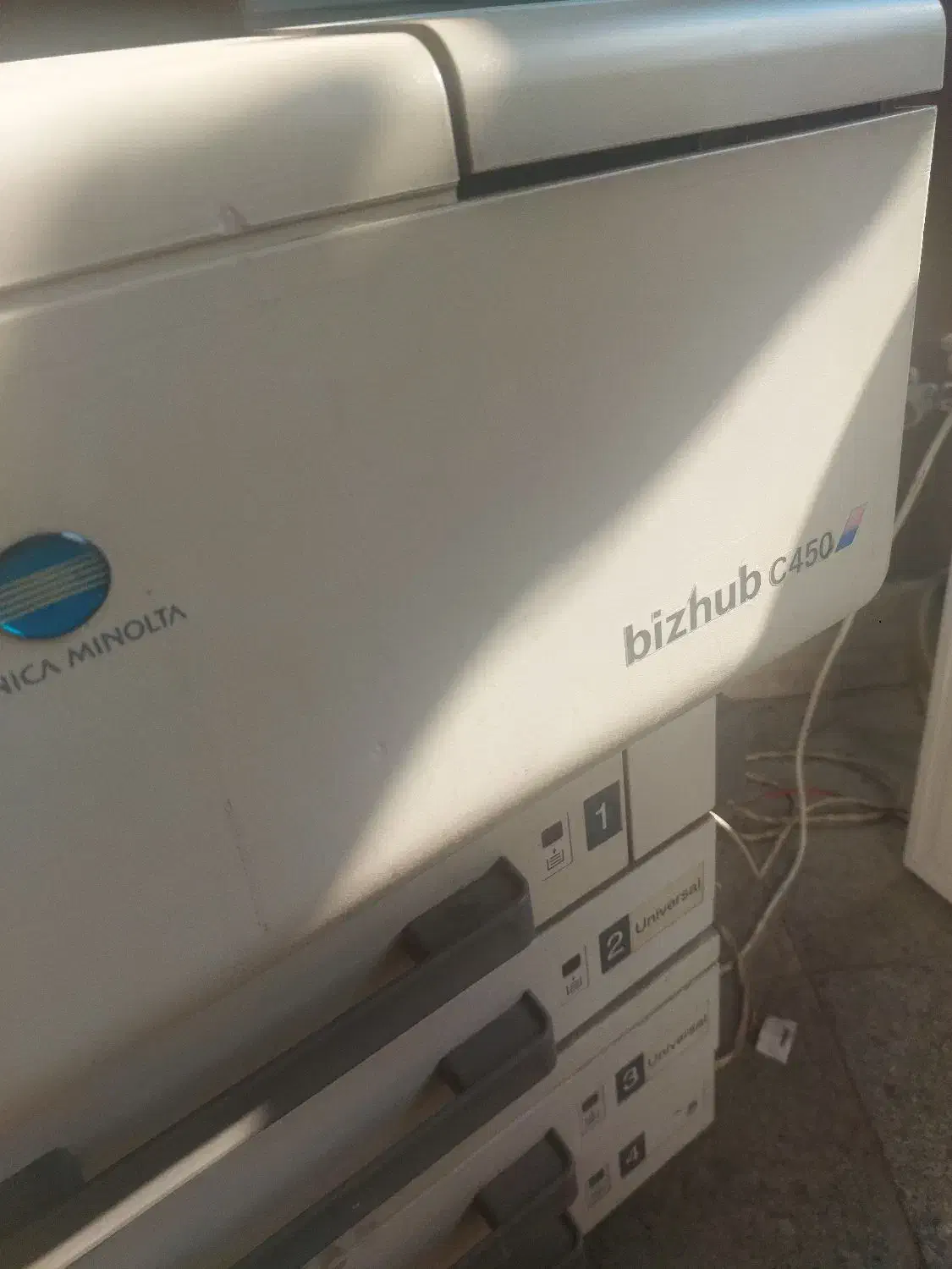 پرینتر رنگی کونیکا ۴۵۰|پرینتر، اسکنر، کپی، فکس|شریف‌آباد, |دیوار