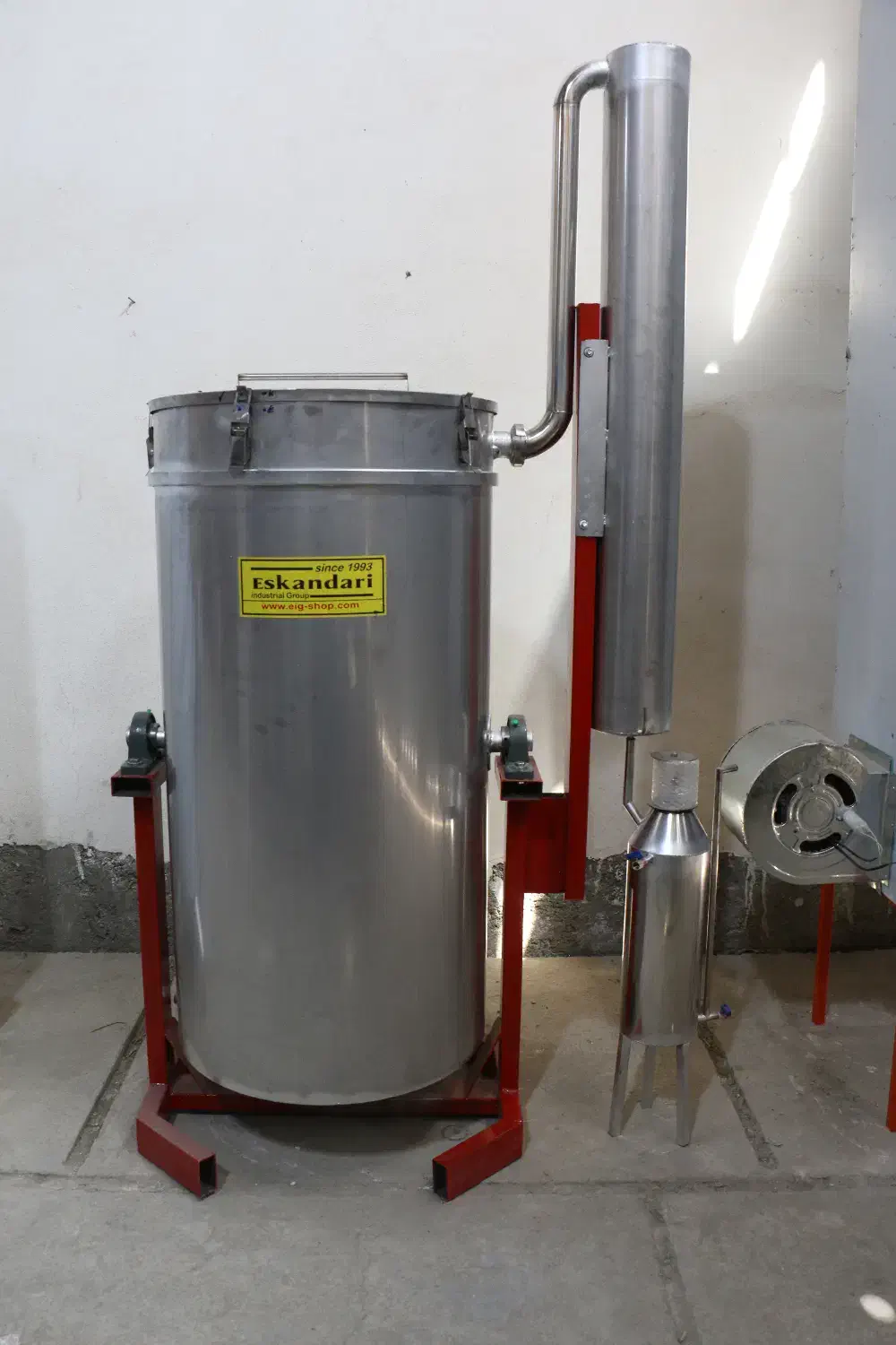 دستگاه گلاب گیری عرق گیر دیگ تقطیر صنعتی عرقگیری|عمدهفروشی|تهران, خاوران|دیوار