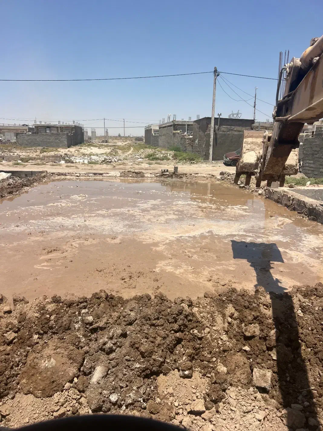 اجرای شفته،خاکبرداری،تانکر آب،آهک|مصالح و تجهیزات ساختمان|سیرجان, |دیوار