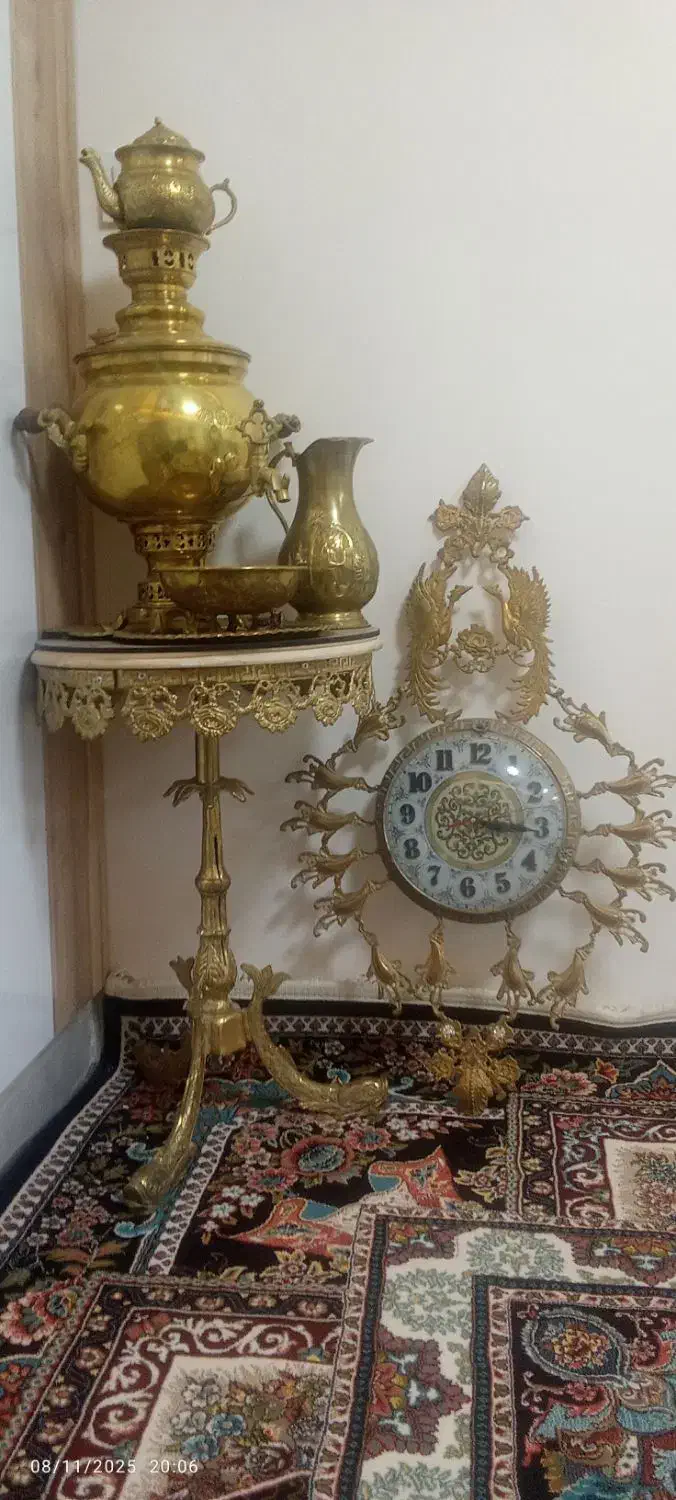 سرویس سماوری ومیز وساعت  هود روکش پراید|سماور، چای‌ساز، قهوه‌ساز|سراب, |دیوار