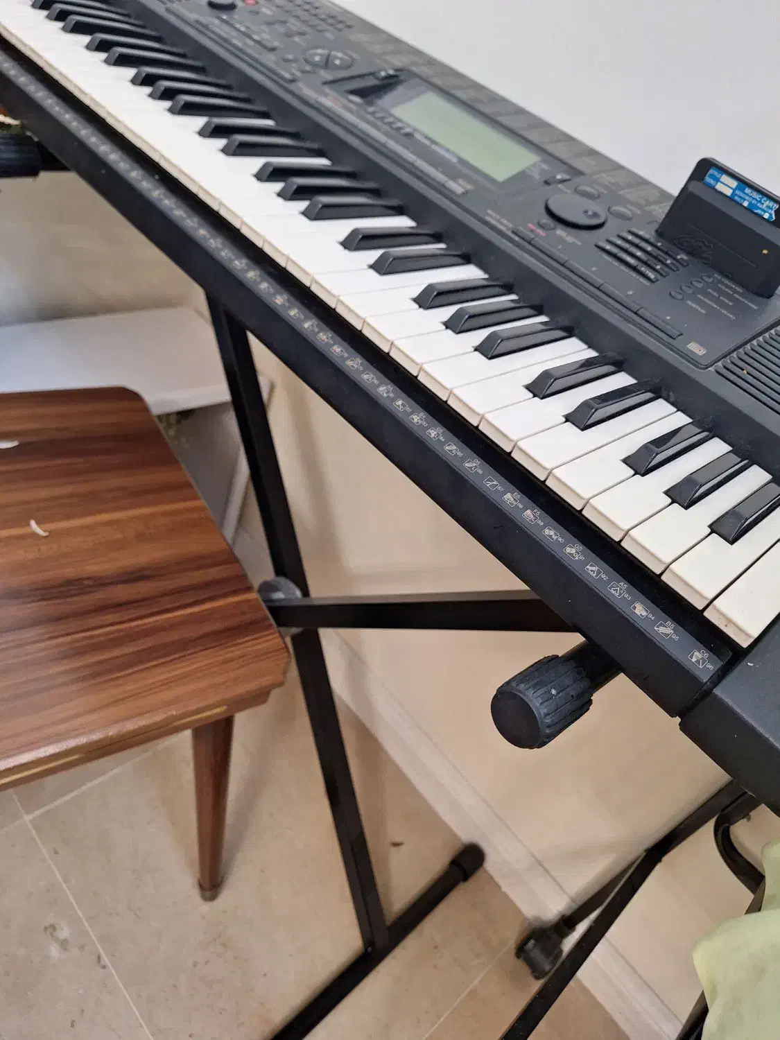 ارگ یاماها a3 با پایه|پیانو، کیبورد، آکاردئون|تهران, شمس‌آباد|دیوار