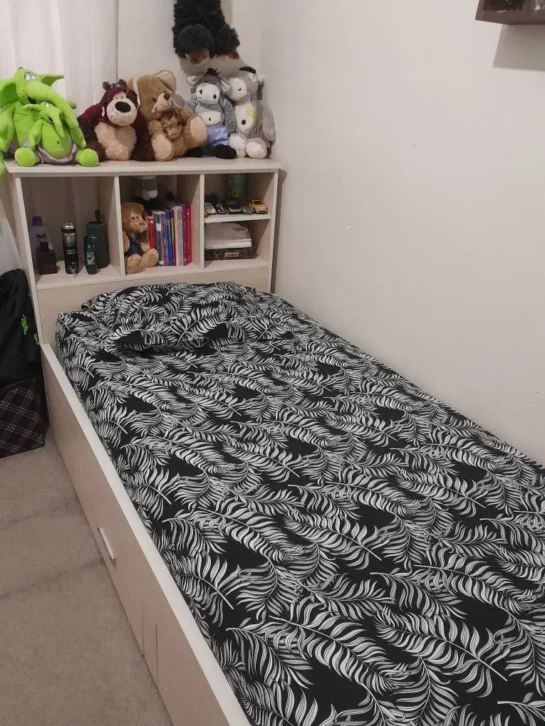 تخت جوان+ کمد و ویترین|تخت و سرویس خواب|تهران, دریاننو|دیوار