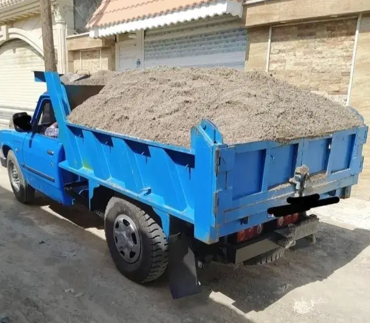 فروش نخاله ساختمانی شن و ماسه حمل نخاله با نیسان|خدمات حمل و نقل|رشت, جهاد|دیوار