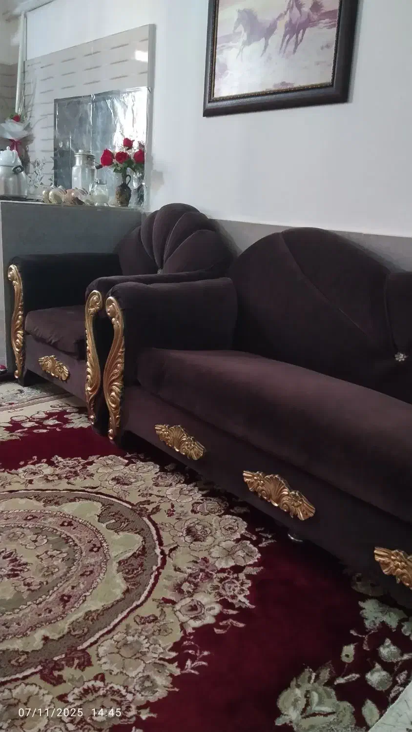 مبل 7نفره|مبلمان خانگی و میز عسلی|قوچان, |دیوار