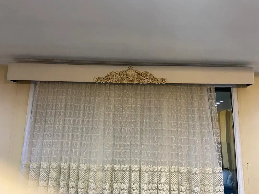 کتیبه پرده|پرده، رانر، رومیزی|اهواز, کیان اباد|دیوار