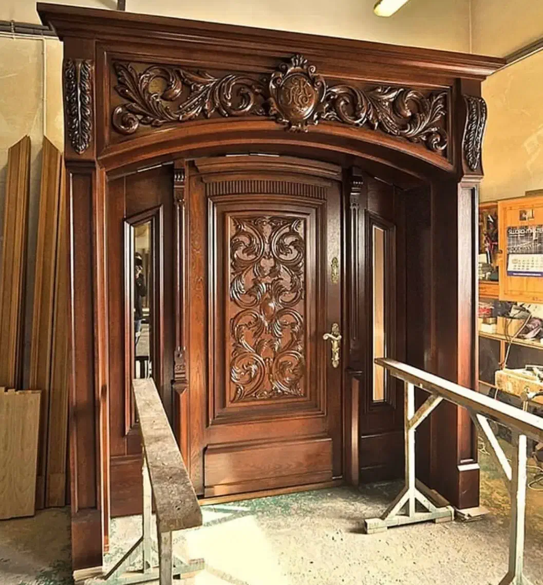 رنگ انواع درب چوبی|خدمات پیشه و مهارت|فردیس, فرامرزیه|دیوار