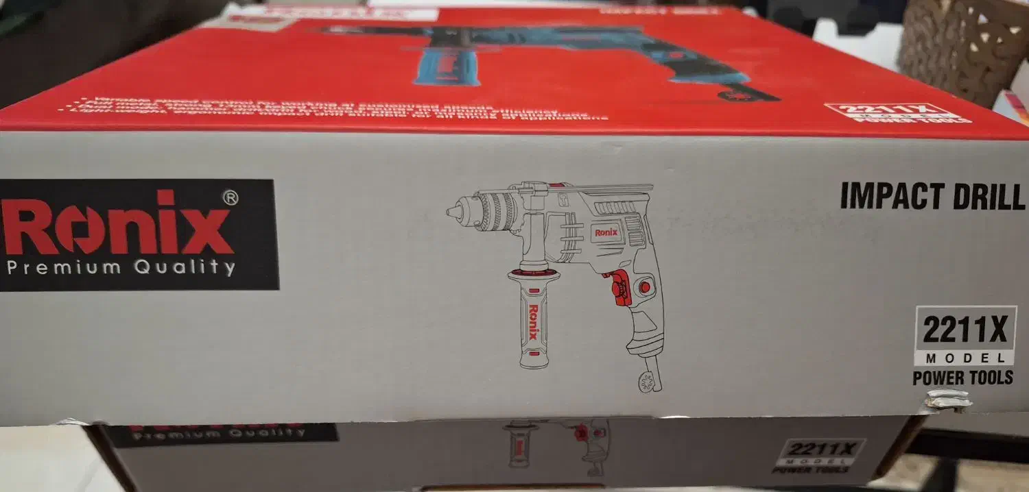 دریل ۱۳ چکشی رونیکس ، مدل 2211X با کارت گارانتی|ابزارآلات|کرج, شهرک بنفشه|دیوار