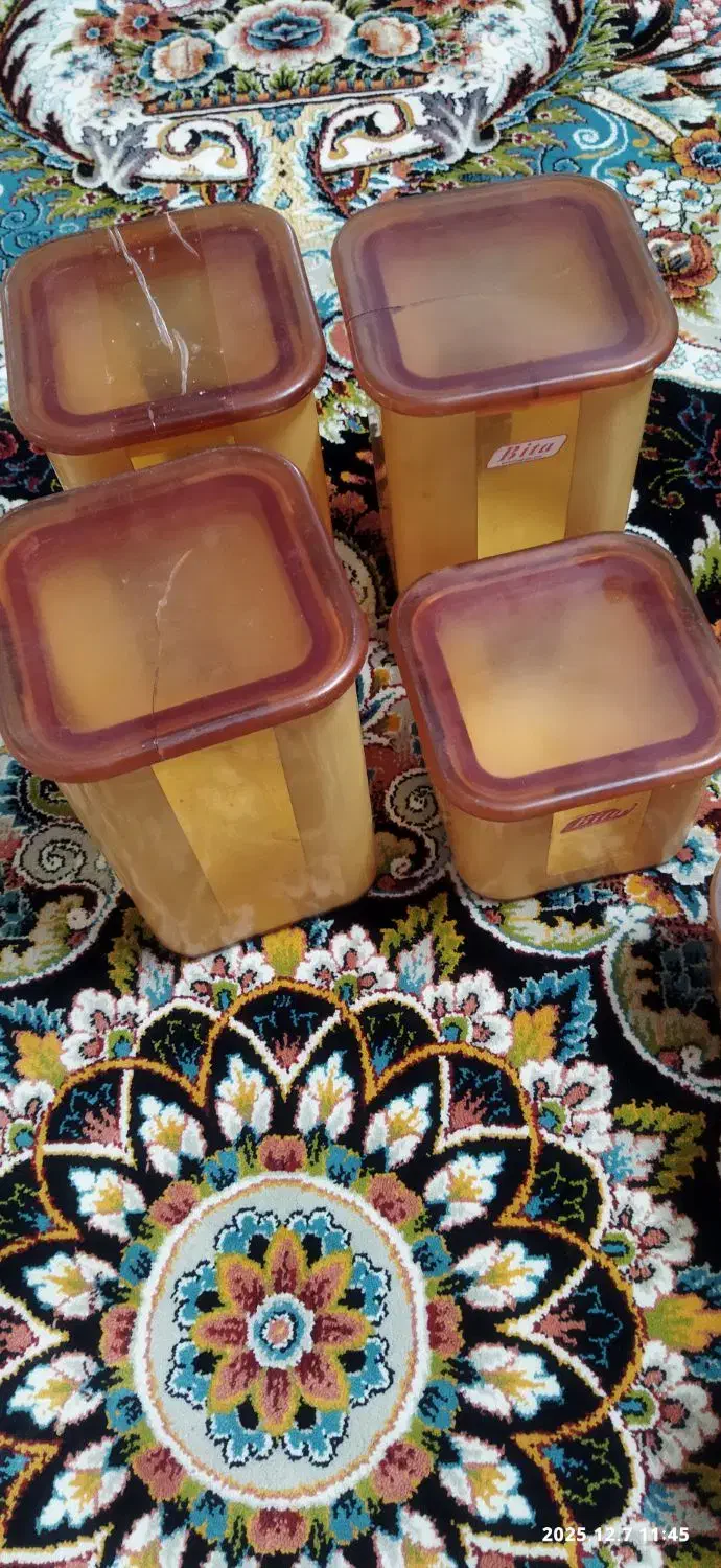 جا ادویه ای و سینی|ظروف نگهدارنده، پلاستیکی، یکبارمصرف|قم, کلهری|دیوار