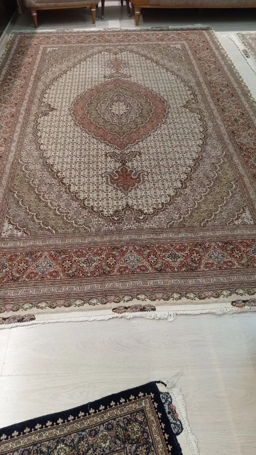 فرش دستبافت جفت ۶متری ماهی (مرینوس)|فرش|تبریز, |دیوار