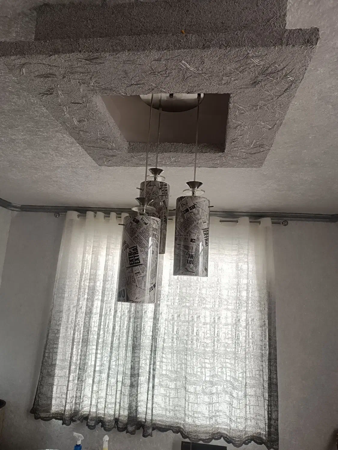 لوستر اویز|لوستر و چراغ آویز|نیشابور, دارایی|دیوار