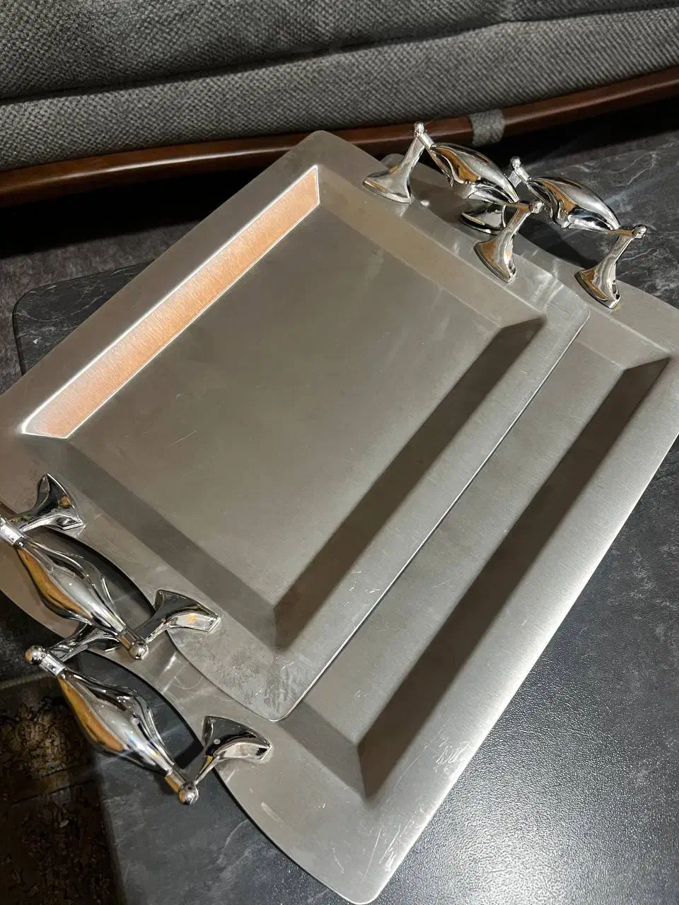 سینی استیل درجه یک|ظروف سرو و پذیرایی|قم, انصارالحسین|دیوار