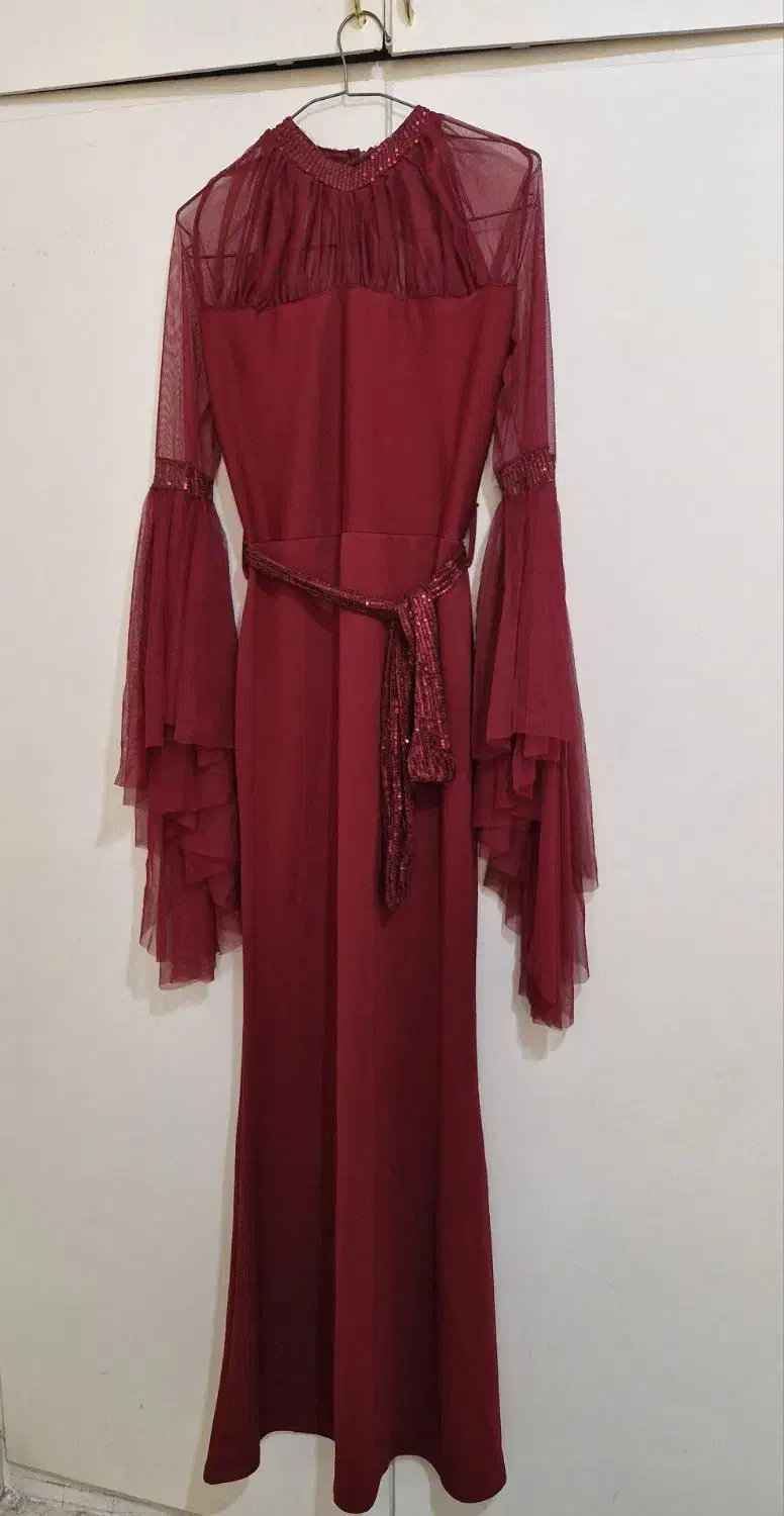 لباس مجلسی قرمز سایز۳۶ تا ۴۲|لباس|کرج, انبار مپنا|دیوار