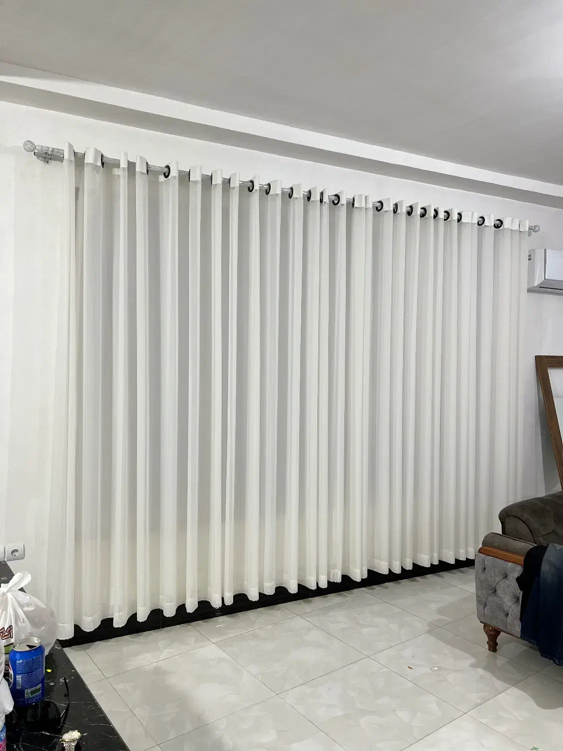 پرده پذیرایی نو|پرده، رانر، رومیزی|لاهیجان, آهندان|دیوار