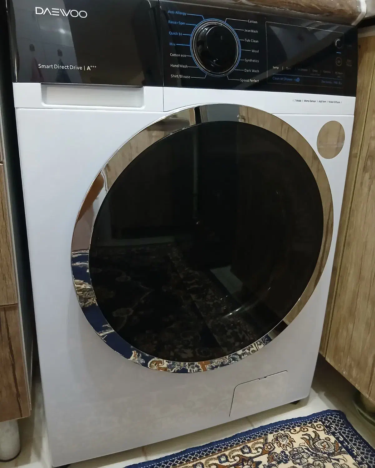 ماشین لباسشویی DAEWOO مدل LM-850WB|ماشین لباسشویی و خشک‌کن لباس|اصفهان, کوی شهید کشوری|دیوار