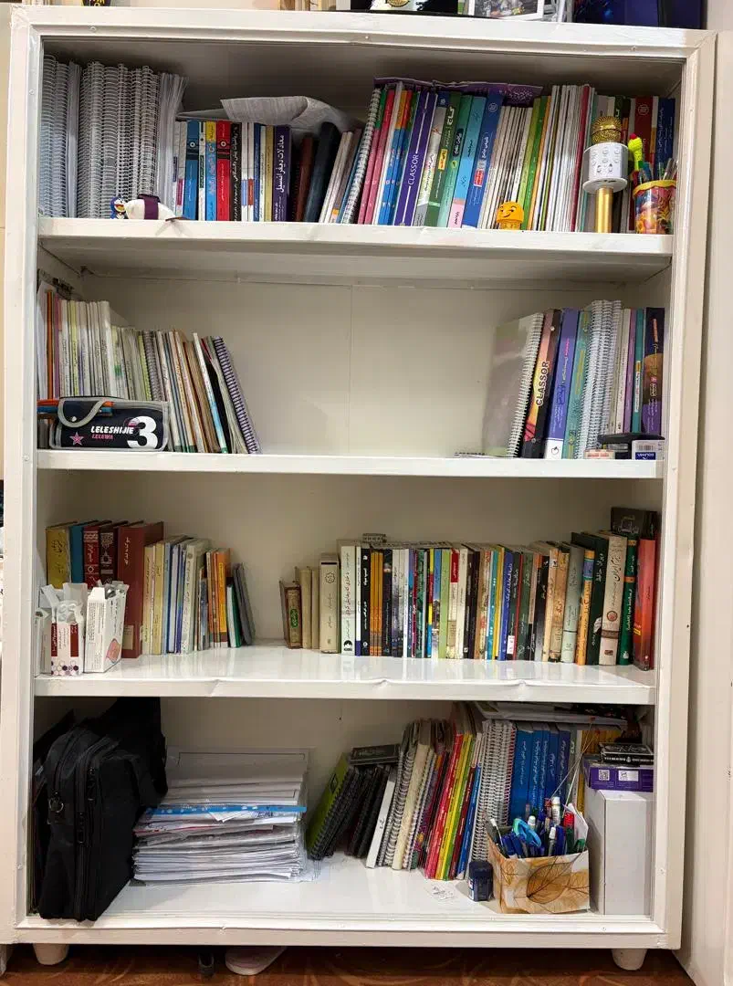 کتابخانه فلزی|کتابخانه، شلف، قفسههای دیواری|آبادان, |دیوار