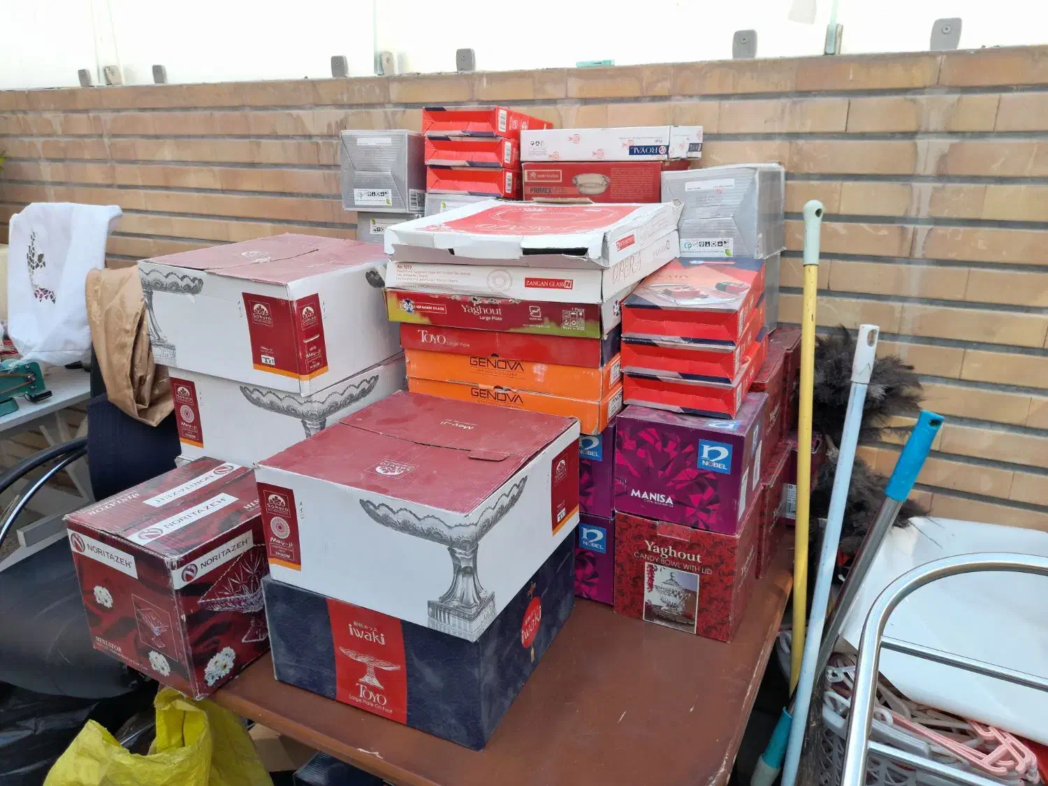 شیرینی خوری ومیوه خوری بلور|ظروف سرو و پذیرایی|اصفهان, سروستان|دیوار