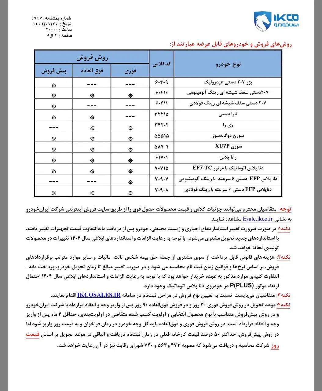 آغاز فروش محصولات در ایران خودرو توکلی|خودرو سواری و وانت|یزد, |دیوار