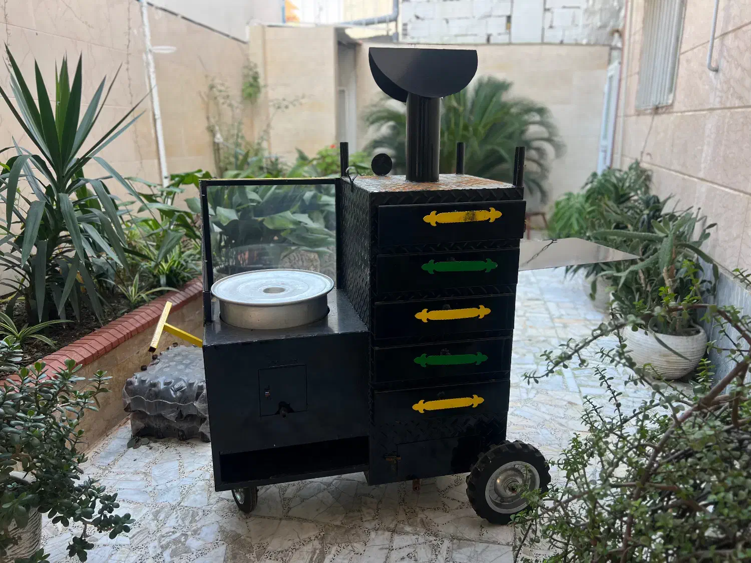 دستگاه بلالتنوری و سیبزمینی تنوری کاملاً نو|اجاق گاز و لوازم برقی پختوپز|بابلسر, |دیوار