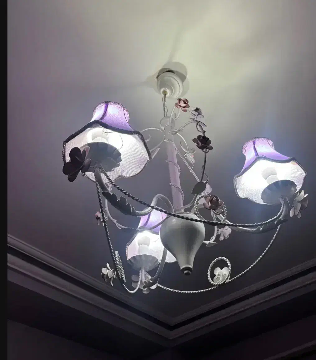 لوستر ۳شاخه|لوستر و چراغ آویز|گرگان, |دیوار