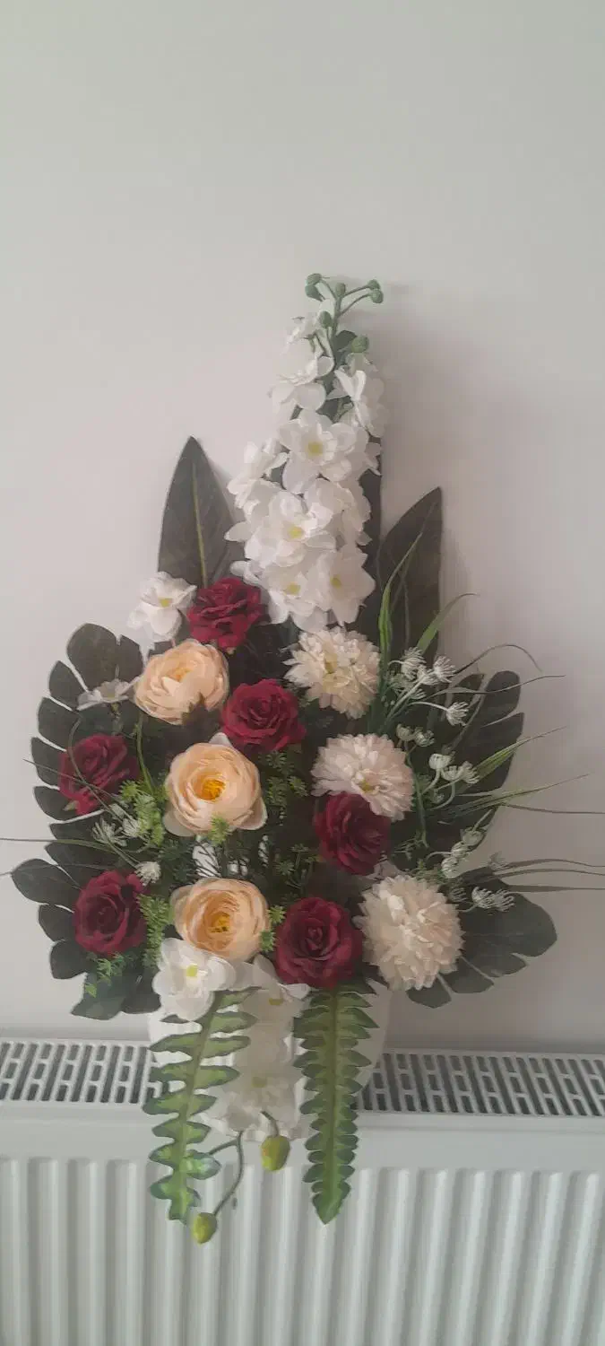 گلدان مصنوعی|صنایع دستی و سایر لوازم تزئینی|مبارکه, |دیوار