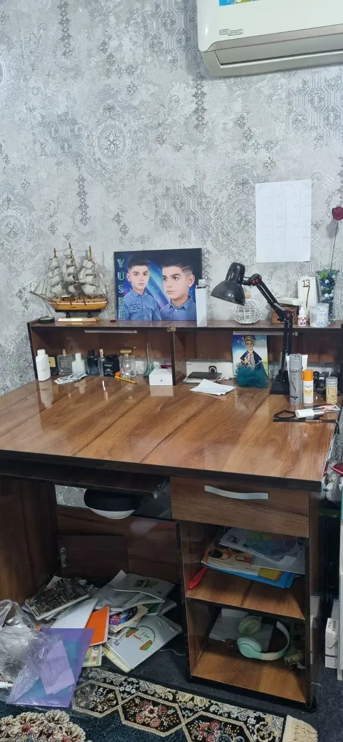 میز تحریر کاملا نو با صندلی|میز تحریر و کامپیوتر|رامهرمز, |دیوار