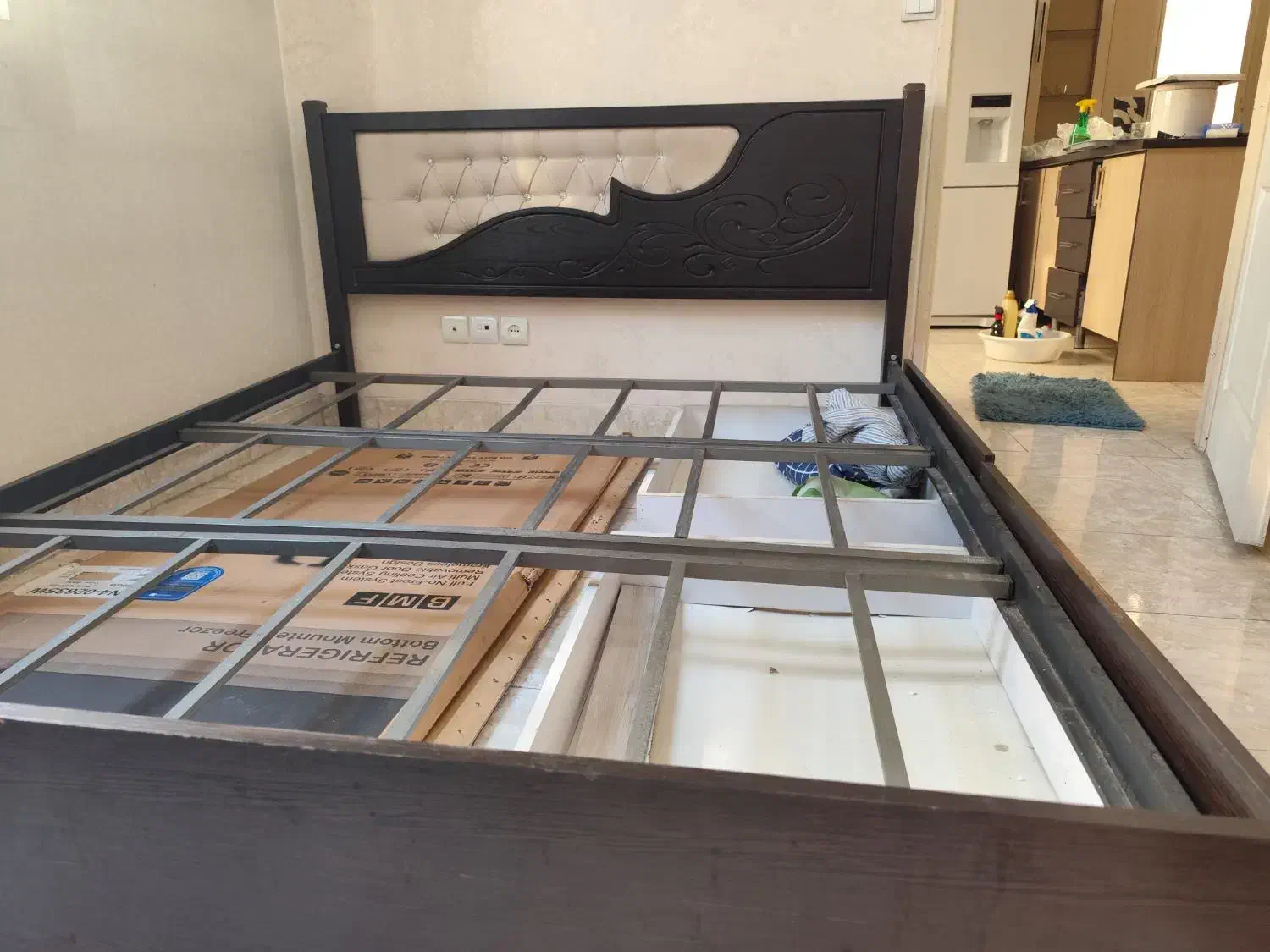 تخت خواب دو نفره ۲۰۰در۱۶۰|تخت و سرویس خواب|تهران, نارمک جنوبی|دیوار