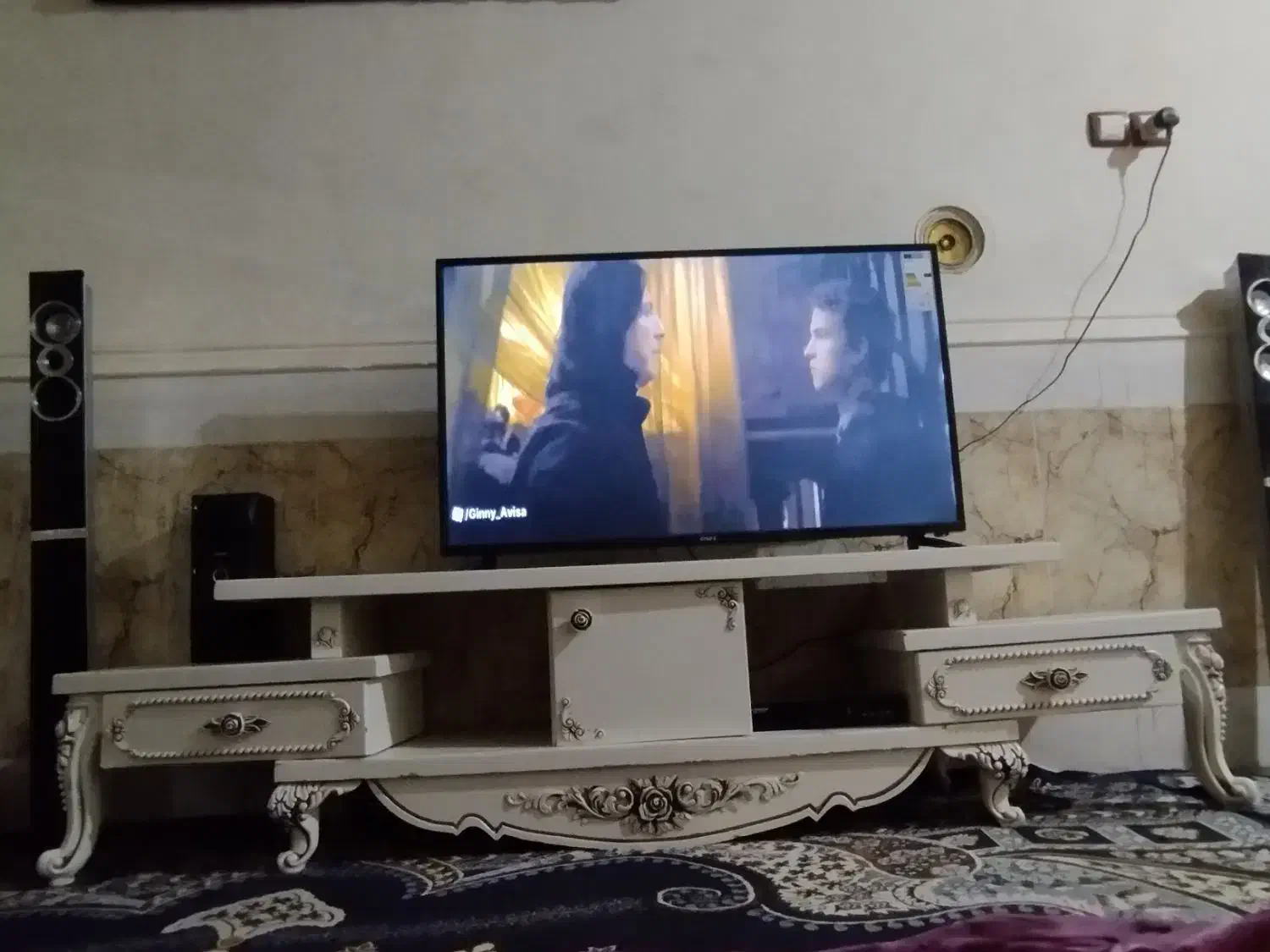 سرویس چوب سفید|بوفه، ویترین، کنسول|زاهدان, |دیوار