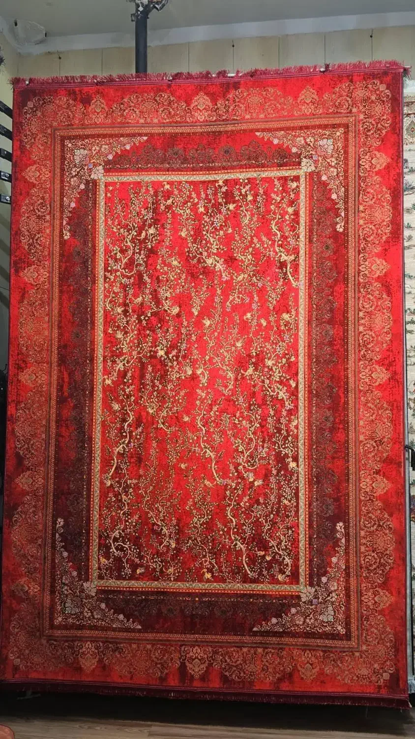 فروش فرش نو ۹متری|فرش|جم, |دیوار