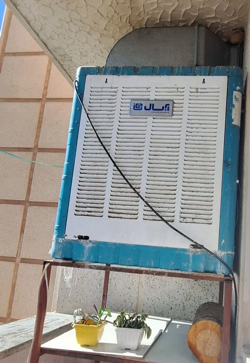 فروش فوری کولرآبی بهمراه چهارپایه باتخفیف عالی|کولر آبی|یاسوج, |دیوار