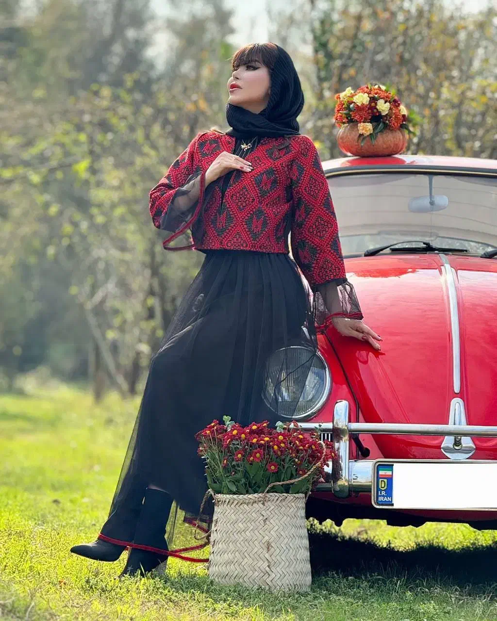 ست لباس یلدای شیک|لباس|سلماس, |دیوار