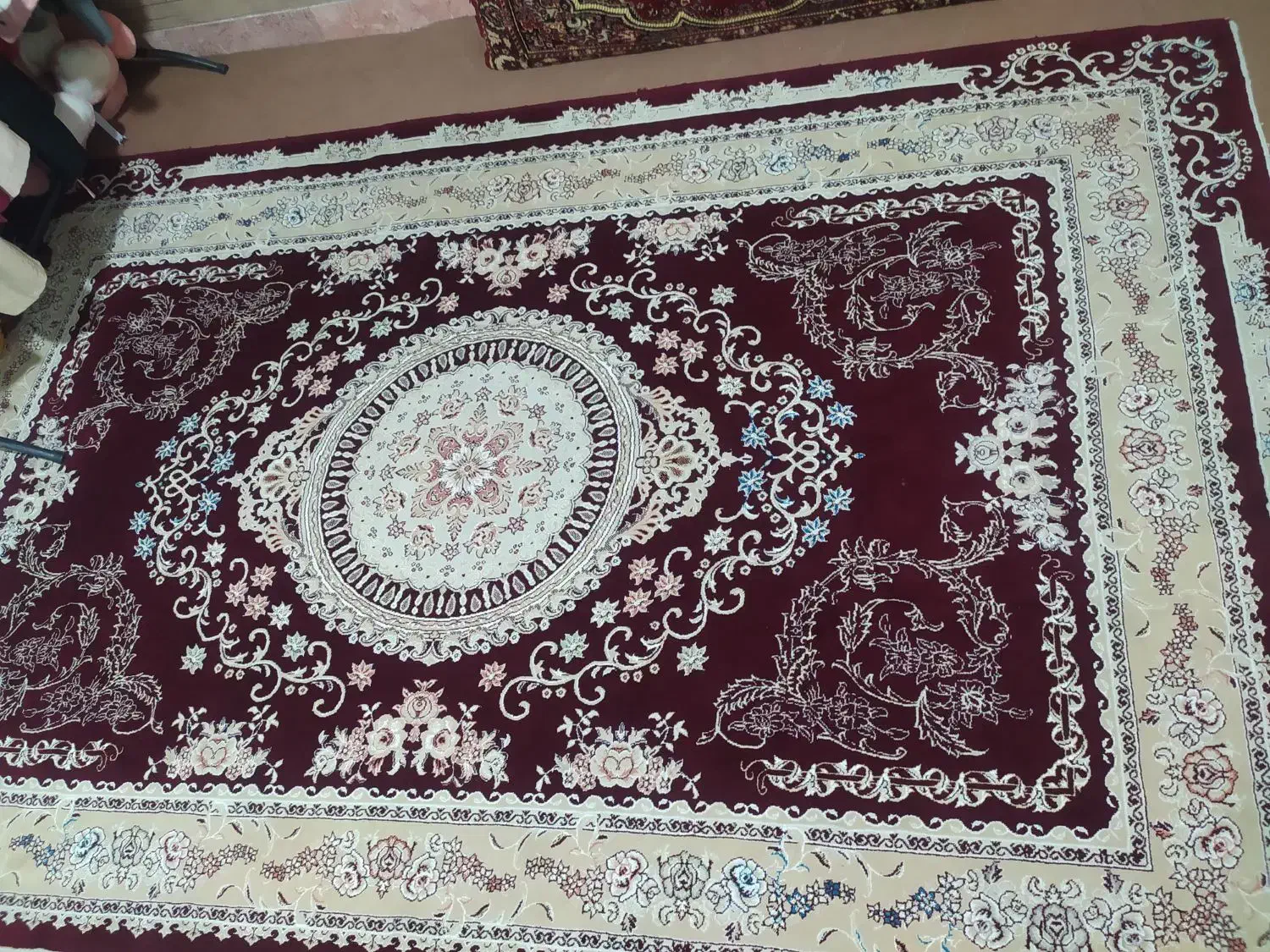 فرش شش متری|فرش|میانه, |دیوار