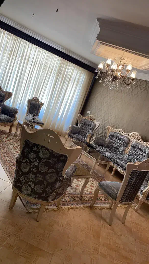 سرویس ۱۰ نفره مبل استیل و میز ناهار خوری|مبلمان خانگی و میز عسلی|تربت‌حیدریه, قائم|دیوار