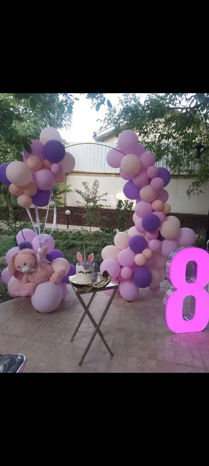 استند میز کیک میز فلزی آهن بکگراندتولد حلقه تولد|میز و صندلی غذاخوری|شاندیز, |دیوار