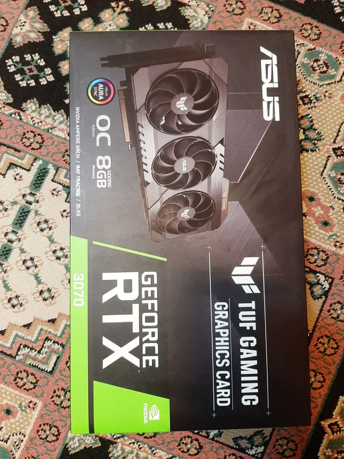 کارت گرافیکasus tuf rtx3070 gaming ocنو|قطعات و لوازم جانبی رایانه|تهران, ایرانشهر|دیوار