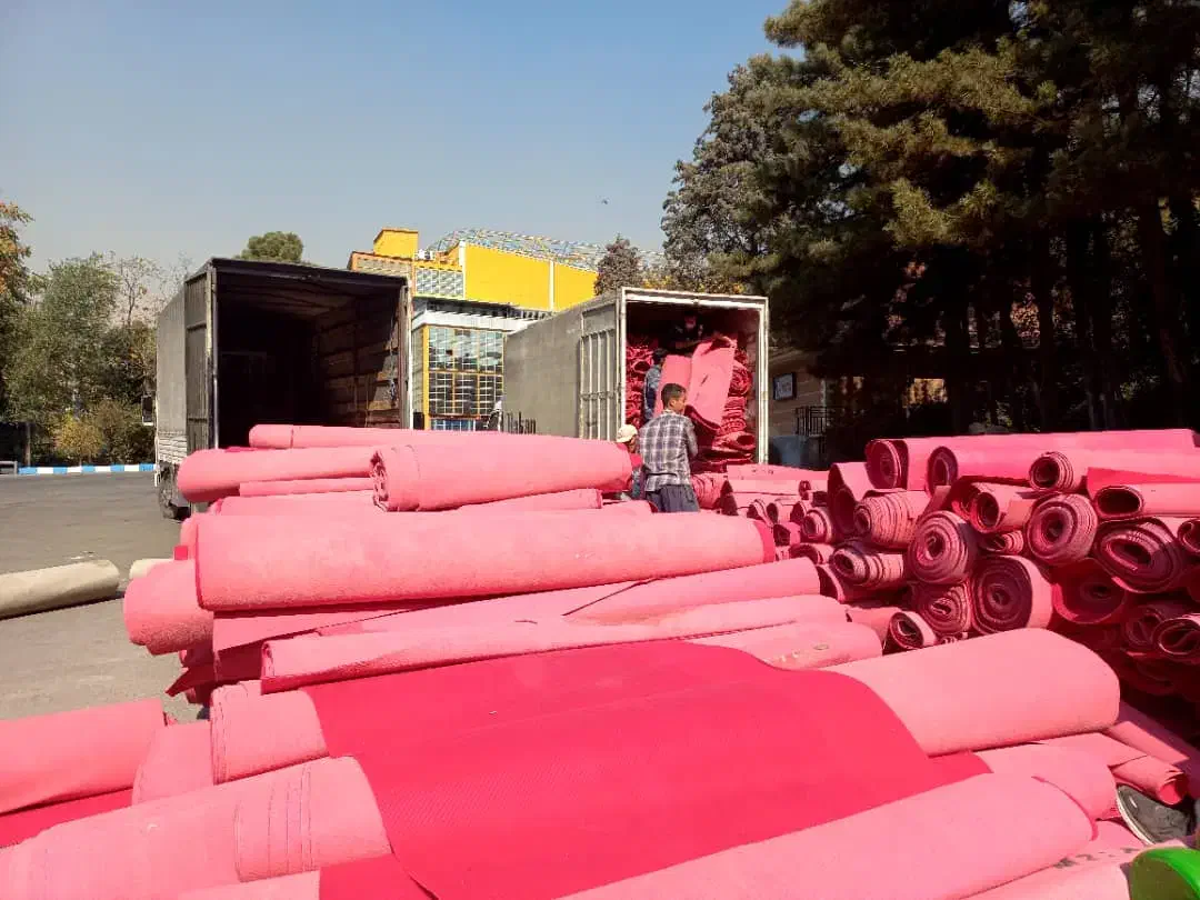 موکت نمایشگاهی به صورت عمده تک|موکت|یزد, |دیوار