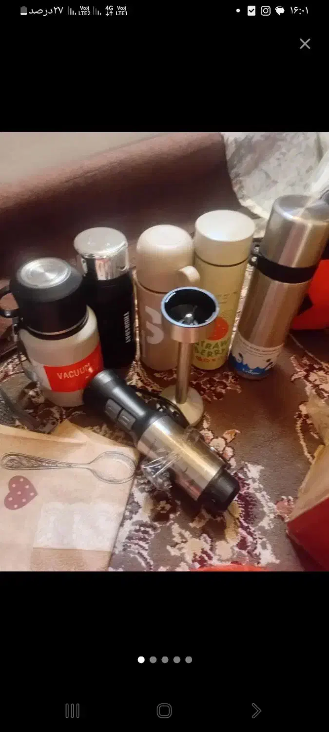 فلاکس خمره ای ۵۰۰ بقیه ۴۰۰|ظروف نگهدارنده، پلاستیکی، یک‌بارمصرف|همدان, |دیوار