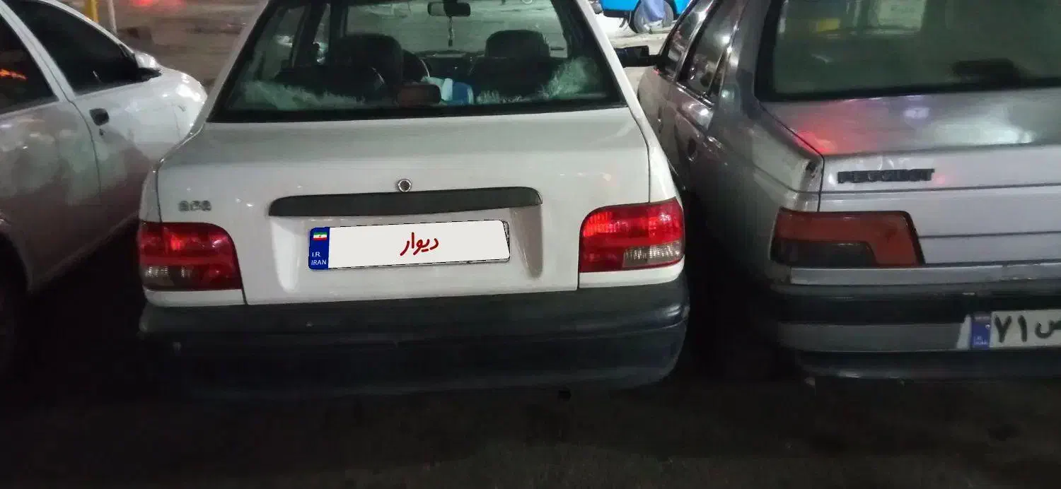 پراید سفید بیرنگ|خودرو سواری و وانت|گرگان, |دیوار