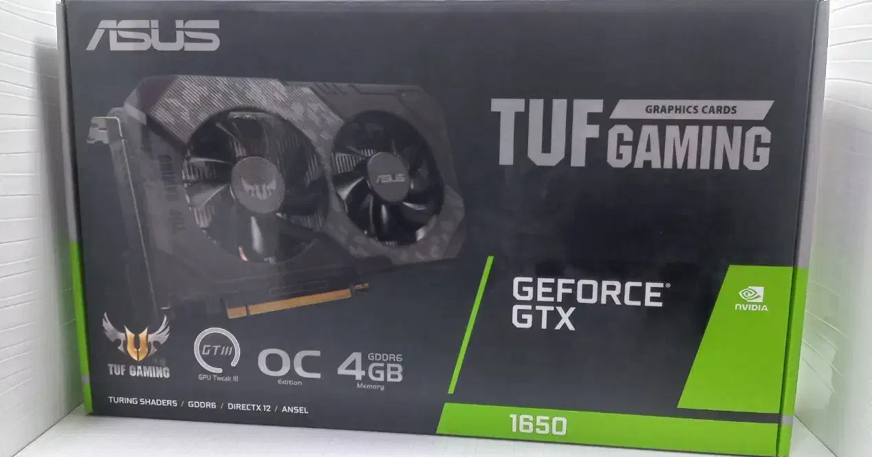 گرافیک 1650 asuse tuf gaming|قطعات و لوازم جانبی رایانه|تهران, فلسطین (میدان انقلاب)|دیوار