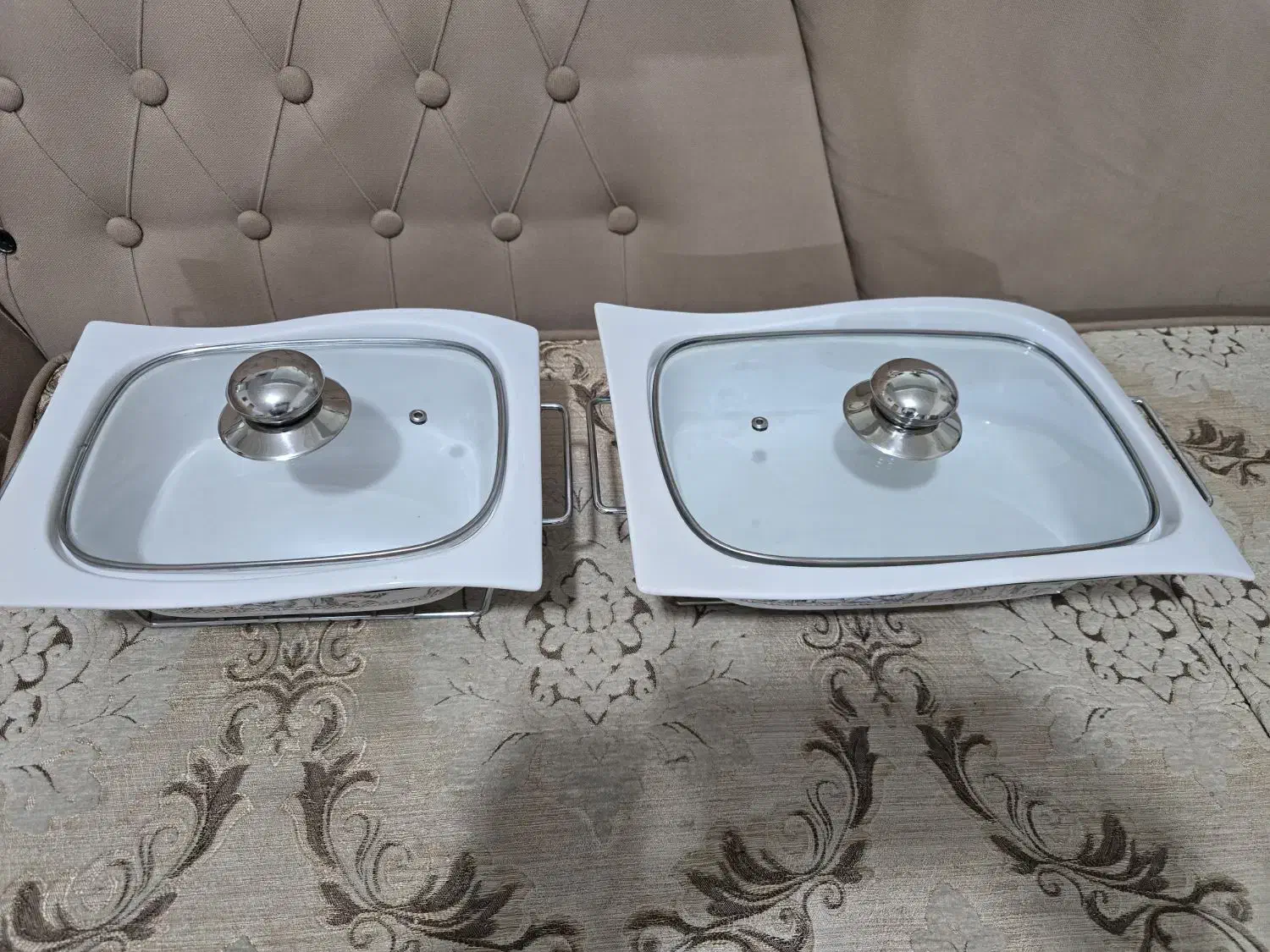 ظرف وارمردار سرامیکی نو|ظروف سرو و پذیرایی|اصفهان, جلالیه|دیوار