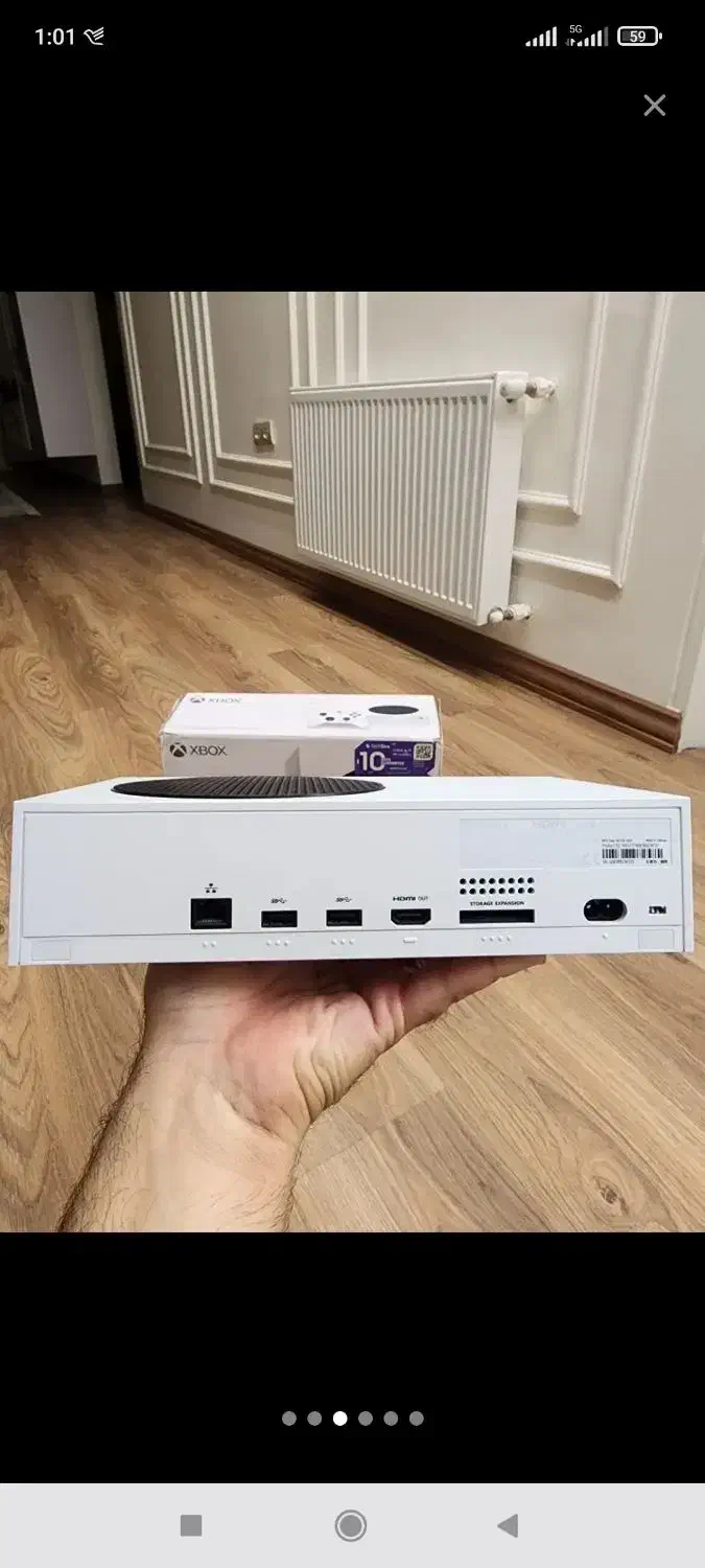 ایکس باکس سری اس ۵۱۲گیگ با دو دسته|کنسول، بازی ویدئویی و آنلاین|رشت, خمیران زاهدان|دیوار