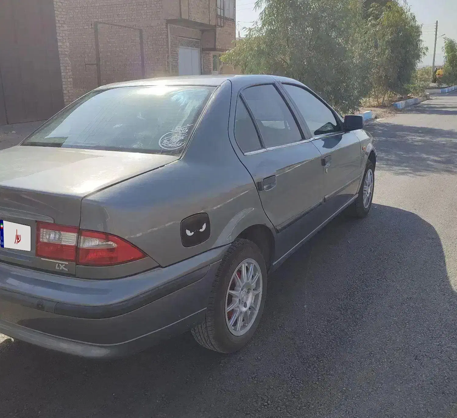 سمند lx  مدل 1387 دوگانه کارخانه|خودرو سواری و وانت|کاشان, کارگر|دیوار