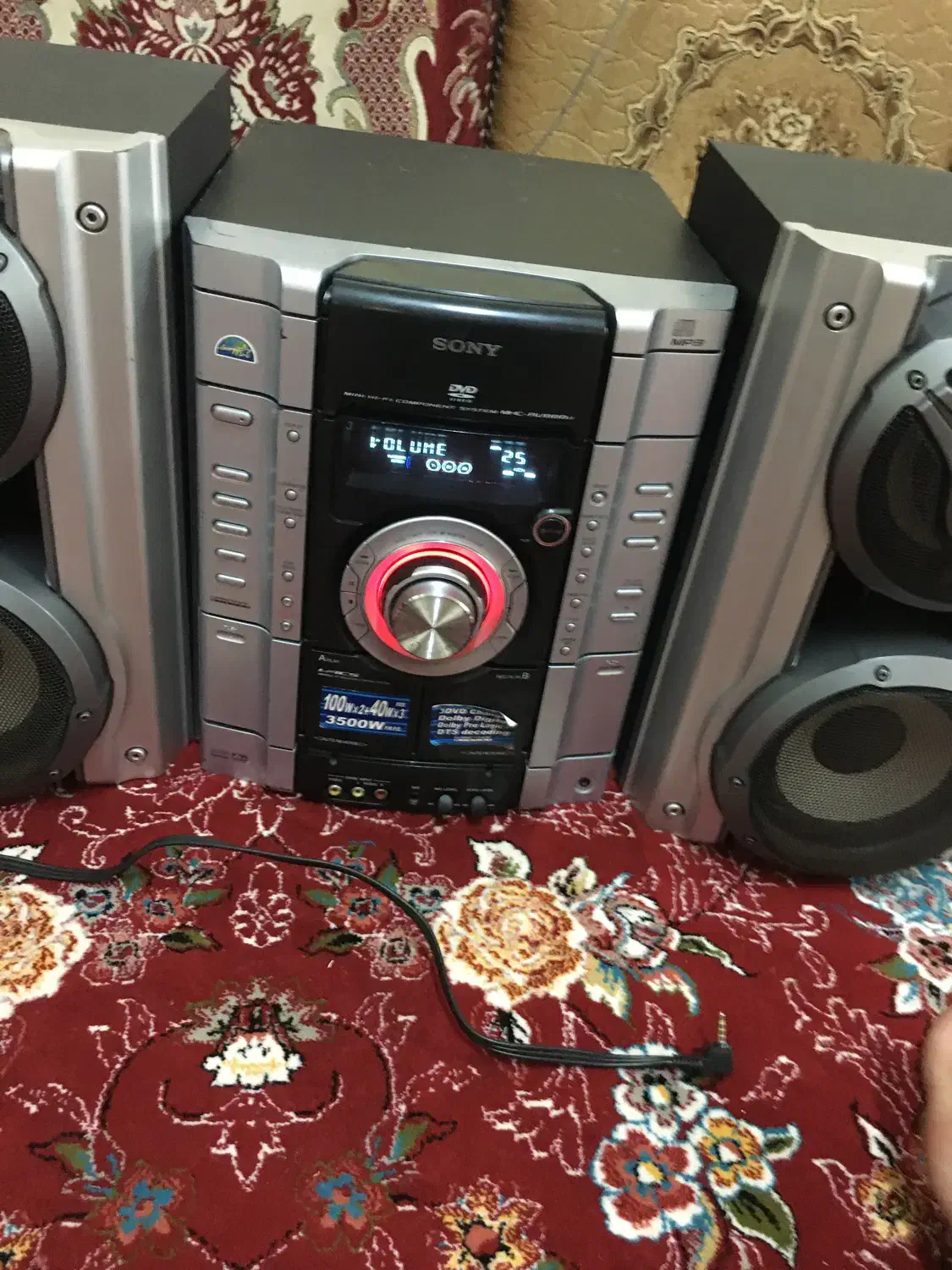 ظبط سونی HiFI|سیستم صوتی خانگی|اهواز, زرگان|دیوار