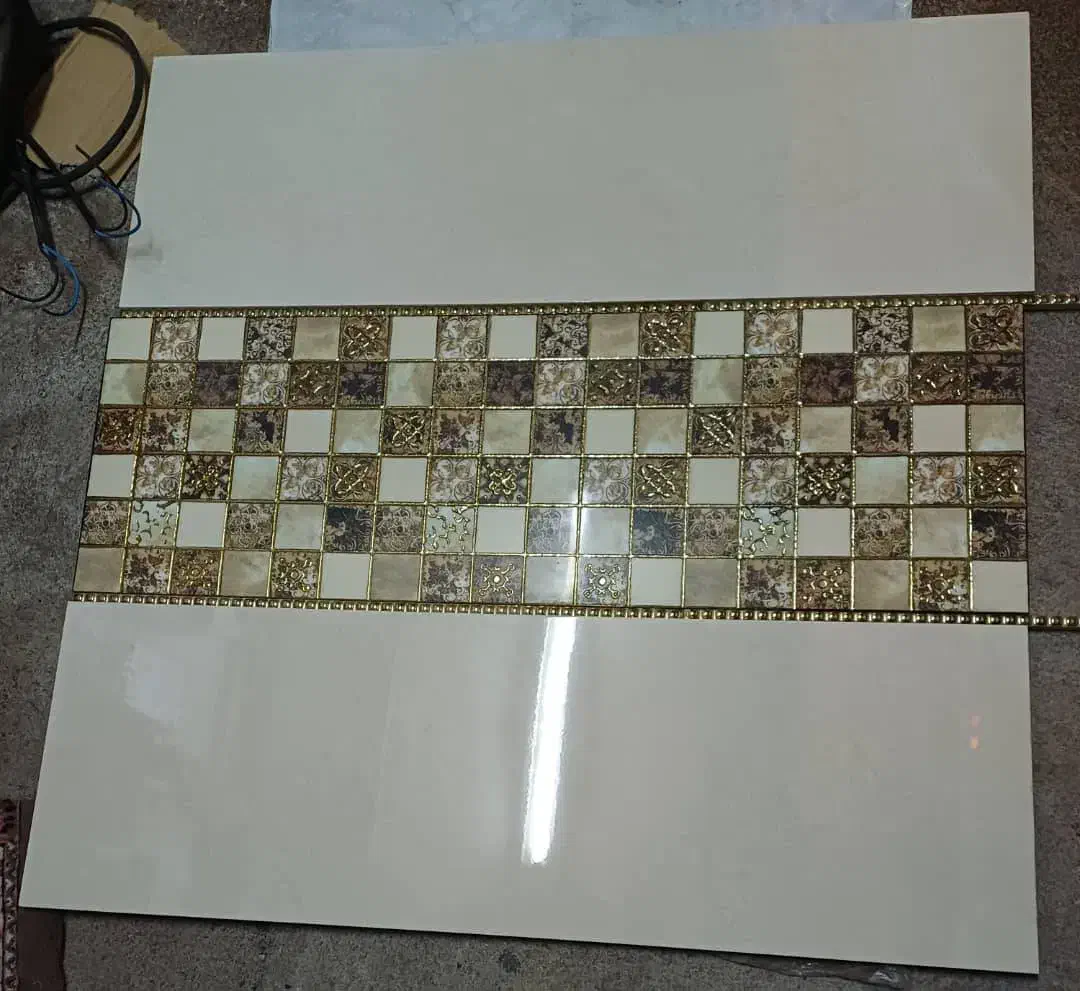 کاشی توالت و حمام همراه کاشی کف و روشویی|لوازم سرویس بهداشتی|پرند, فاز ۵|دیوار