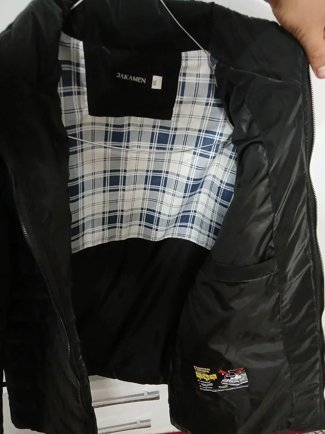 کاپشن اصلی خارجی ترک برند جک من بسیار گرم کلاهدار|لباس|شیروان (خراسان), |دیوار