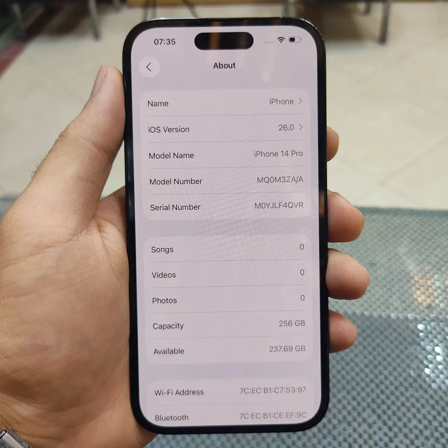 آیفون 14 پرو باتری 100 بدون رجیستر|موبایل|زاهدان, |دیوار