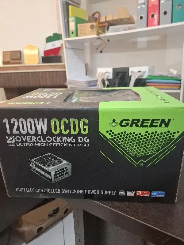 پاور 1200 وات گرین مدل GP1200B-OCDG|قطعات و لوازم جانبی رایانه|تهران, سلسبیل شمالی|دیوار