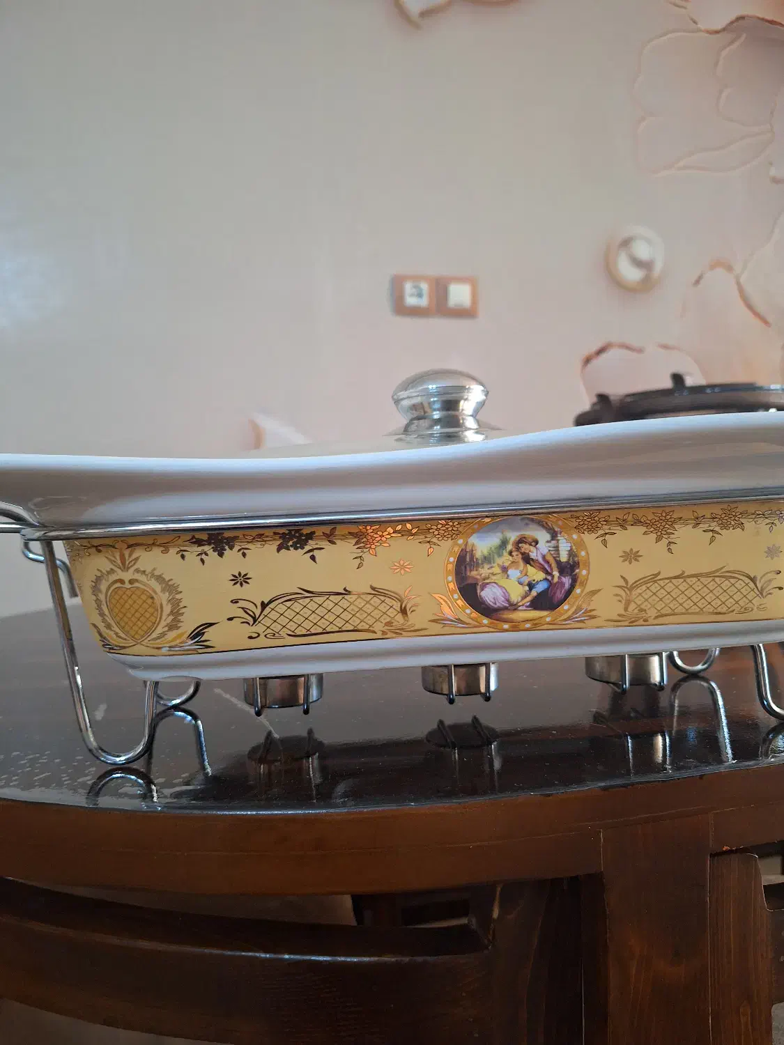 سوفله خوری چوبی و فلزی،فر برقی|ظروف سرو و پذیرایی|کرج, دهقان ویلا|دیوار